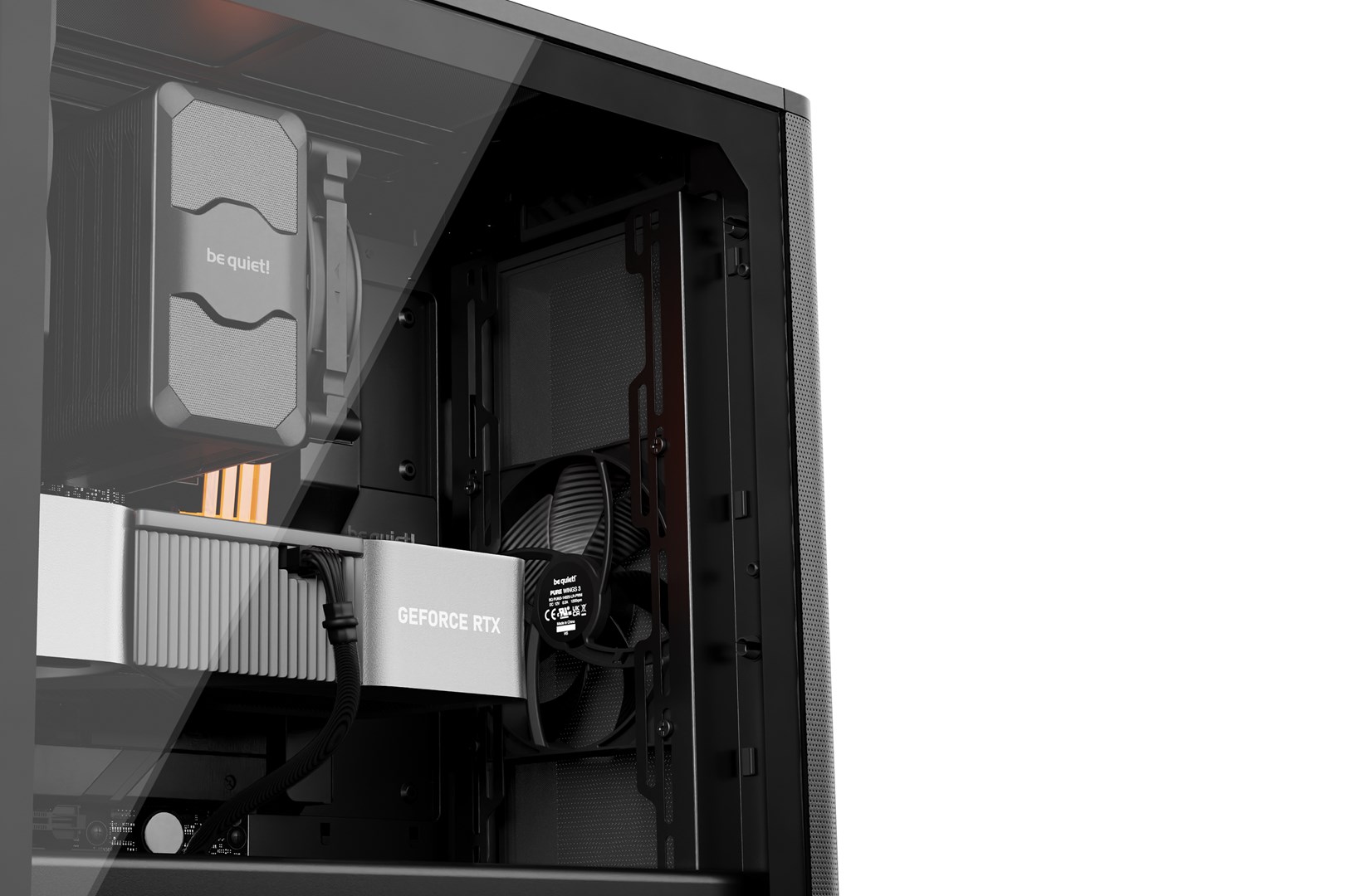 be quiet! PURE BASE 501 Airflow Window Black Midi Tower be quiet! PURE BASE 501 Airflow Window Black Midi Tower