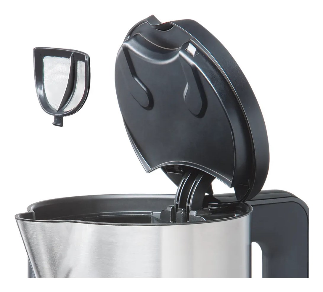 Bosch TWK8611P electric kettle 1.5 L 2400 W Anthracite, Stainless steel, White Bosch TWK8611P electric kettle 1.5 L 2400 W Anthracite, Stainless steel, White