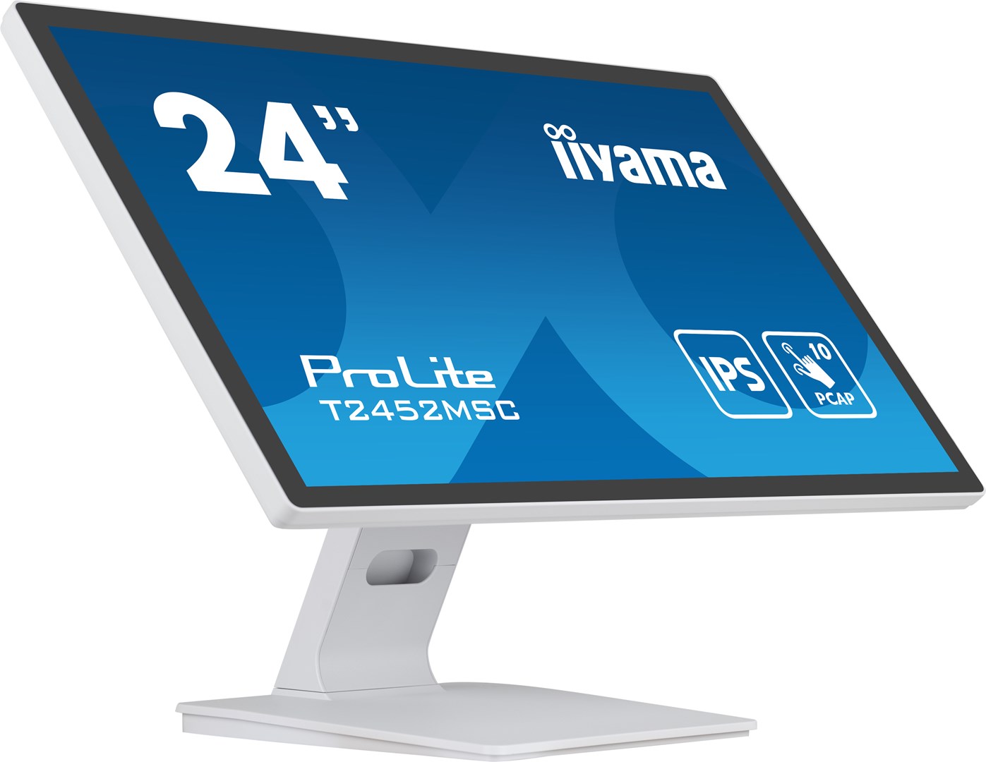 iiyama ProLite 23.8” PCAP 10pt touchscreen monitor featuring IPS panel technology, Edge-to-Edge glass design and anti fingerprint coating iiyama ProLite 23.8” PCAP 10pt touchscreen monitor featuring IPS panel technology, Edge-to-Edge glass design and anti fingerprint coating