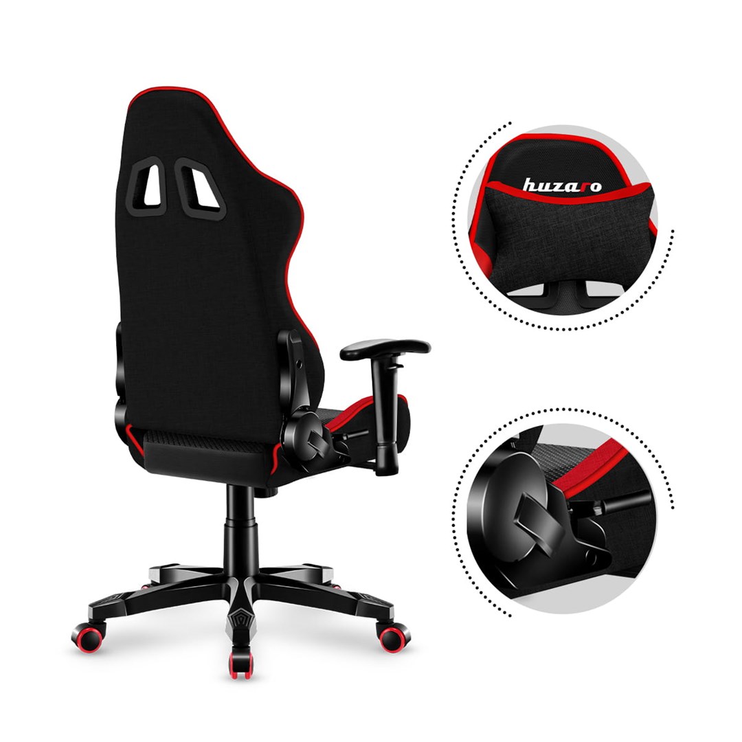 Gaming chair for children Huzaro HZ-Ranger 6.0 Red Mesh, black and red Gaming chair for children Huzaro HZ-Ranger 6.0 Red Mesh, black and red