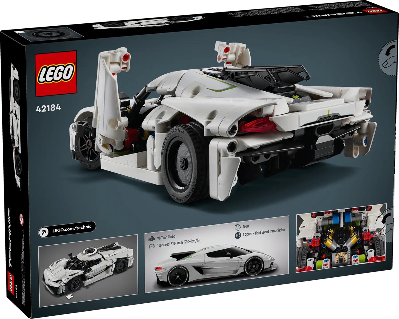 LEGO TECHNIC 42184 Koenigsegg Jesko Absolut Hypercar LEGO TECHNIC 42184 Koenigsegg Jesko Absolut Hypercar
