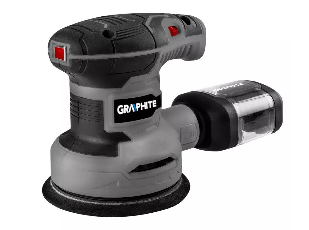 Eccentric Sander 300W Graphite foot 125mm Eccentric Sander 300W Graphite foot 125mm