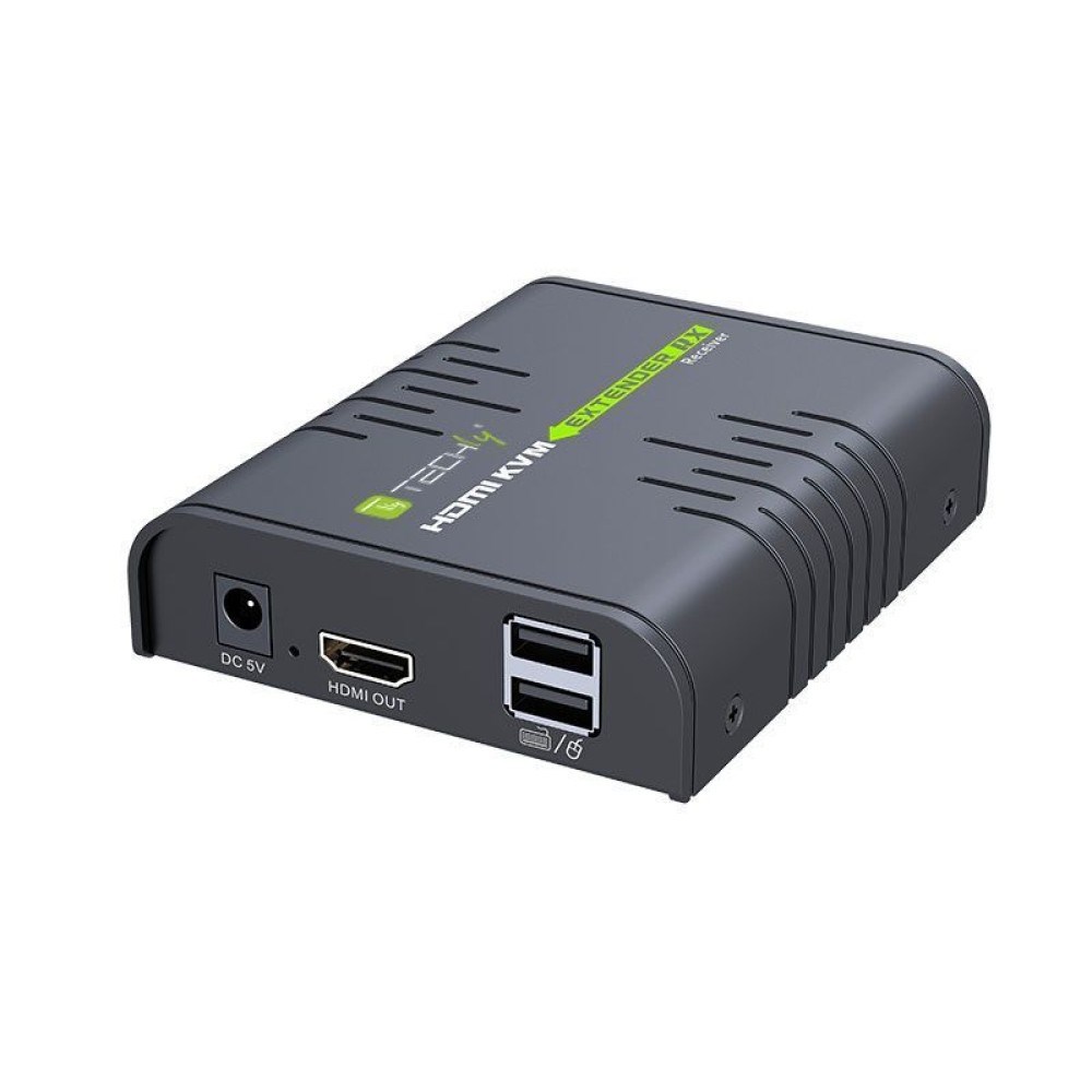 Techly IDATA HDMI-KVM2 KVM extender Transmitter & receiver Techly IDATA HDMI-KVM2 KVM extender Transmitter & receiver