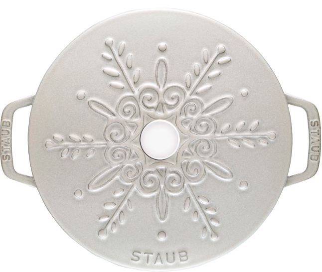 SNOWFLAKE STAUB 40506-548-0 roasting pan 3.6 L Cast iron SNOWFLAKE STAUB 40506-548-0 roasting pan 3.6 L Cast iron