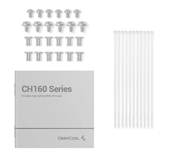 DeepCool CH160 MESH WH computer case DeepCool CH160 MESH WH computer case