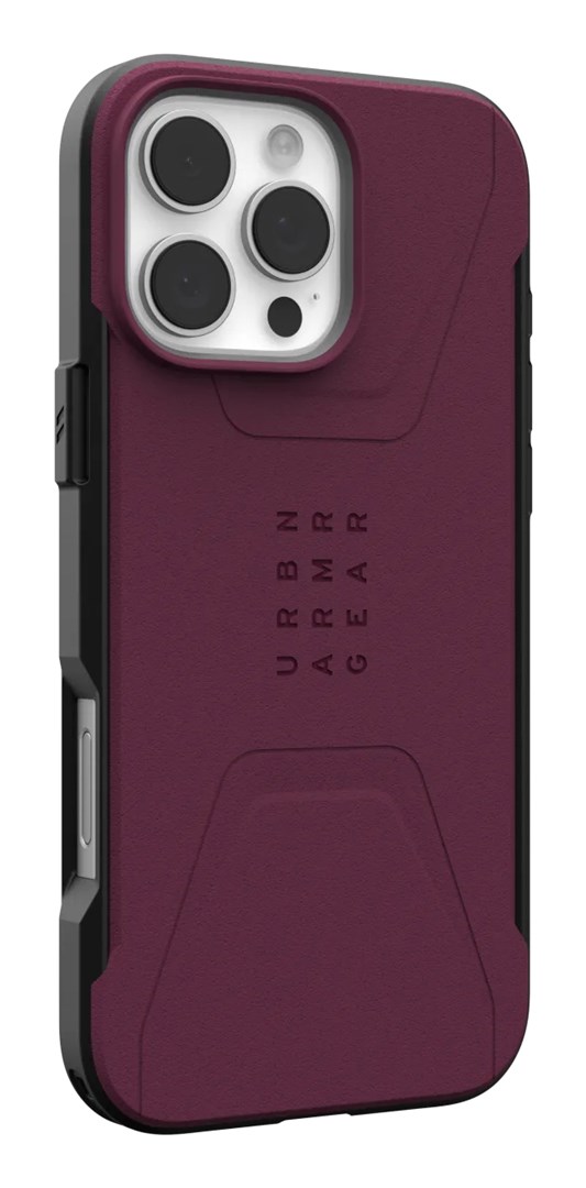 Urban Armor Gear Civilian mobile phone case 17.5 cm (6.9") Cover Bordeaux Urban Armor Gear Civilian mobile phone case 17.5 cm (6.9") Cover Bordeaux