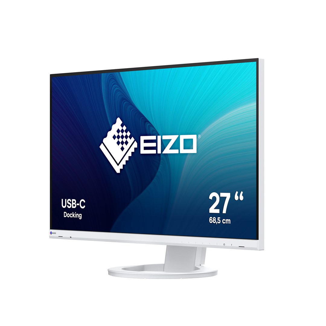 EIZO FlexScan EV2720S LED display 68.6 cm (27") 2560 x 1440 pixels Quad HD LCD White EIZO FlexScan EV2720S LED display 68.6 cm (27") 2560 x 1440 pixels Quad HD LCD White