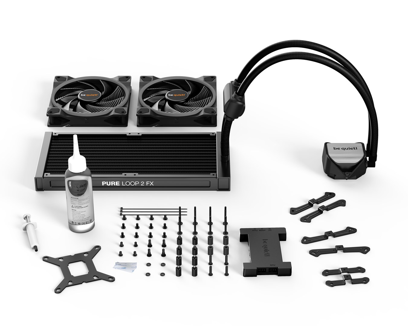 be quiet! Pure Loop 2 FX 280mm Processor All-in-one liquid cooler 14 cm Black 1 pc(s) be quiet! Pure Loop 2 FX 280mm Processor All-in-one liquid cooler 14 cm Black 1 pc(s)