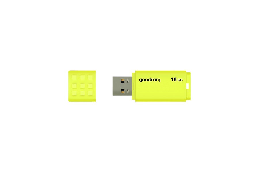 Goodram UME2 16GB USB flash drive USB Type-A 2.0 Yellow Goodram UME2 16GB USB flash drive USB Type-A 2.0 Yellow