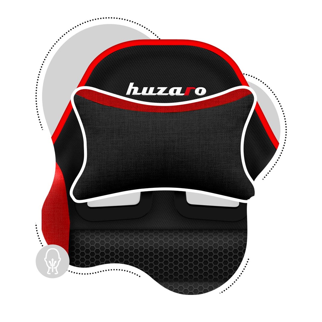 Gaming chair for children Huzaro HZ-Ranger 6.0 Red Mesh, black and red Gaming chair for children Huzaro HZ-Ranger 6.0 Red Mesh, black and red