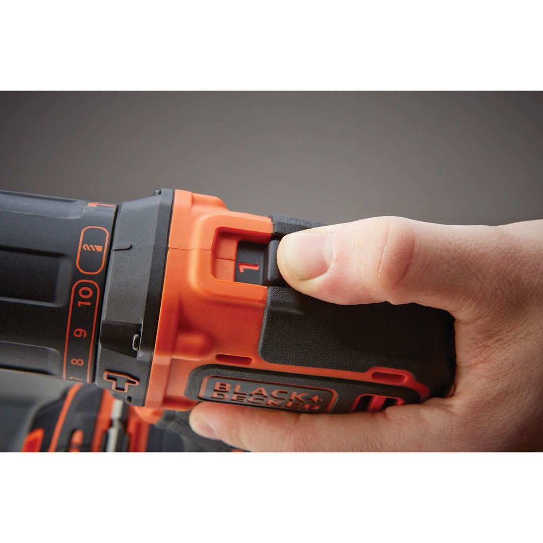 Black & Decker BDCHD18KB-QW drill Keyless Black, Orange Black & Decker BDCHD18KB-QW drill Keyless Black, Orange