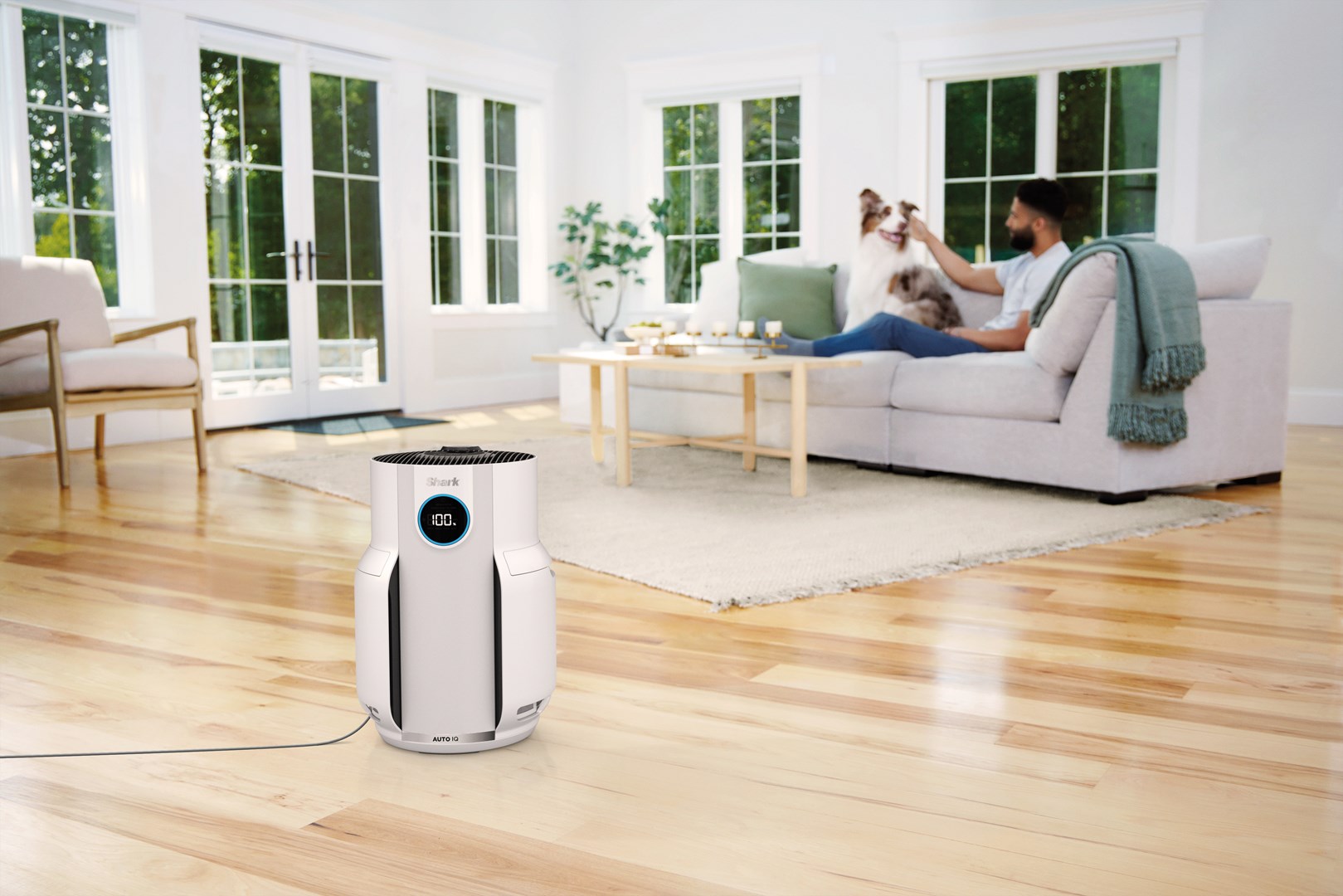 Shark STYLE iQ HP150EU air purifier 60 m² 66 dB 26 W White Shark STYLE iQ HP150EU air purifier 60 m² 66 dB 26 W White