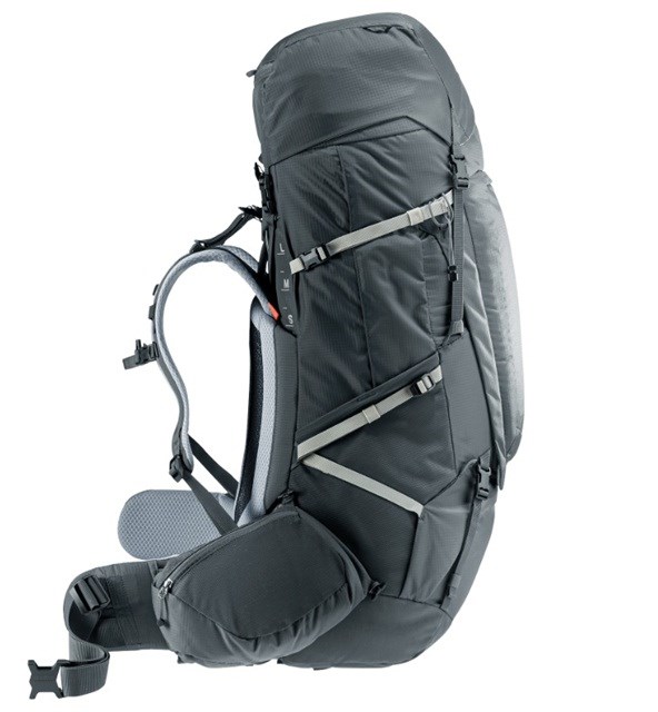 Deuter Aircontact Pro 75+10 SL Women's hiking backpack Graphite Deuter Aircontact Pro 75+10 SL Women's hiking backpack Graphite