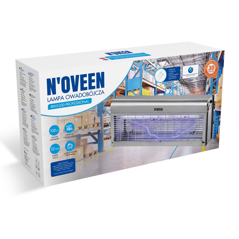 Insecticidal Lamp NOVEEN IKN1030 PROFFESIONAL SAFETY TUBES Insecticidal Lamp NOVEEN IKN1030 PROFFESIONAL SAFETY TUBES