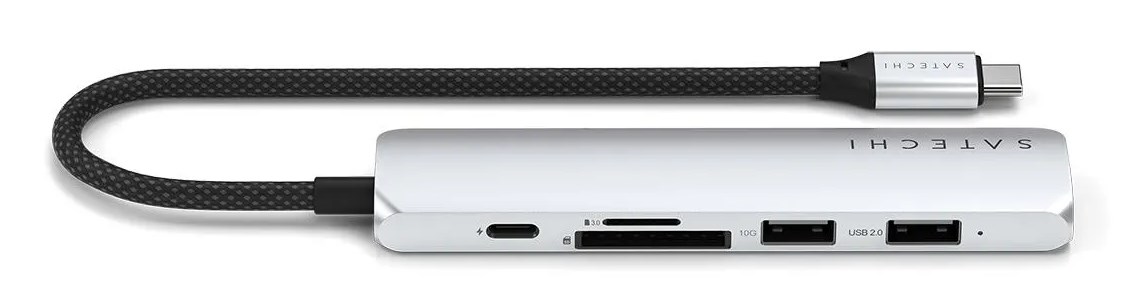 Satechi ST-P6SS interface hub USB Type-C 10000 Mbit/s Silver Satechi ST-P6SS interface hub USB Type-C 10000 Mbit/s Silver