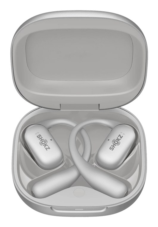 SHOKZ OpenFit 2+ Headphones Wireless Ear-hook, In-ear Calls/Music Bluetooth Grey SHOKZ OpenFit 2+ Headphones Wireless Ear-hook, In-ear Calls/Music Bluetooth Grey