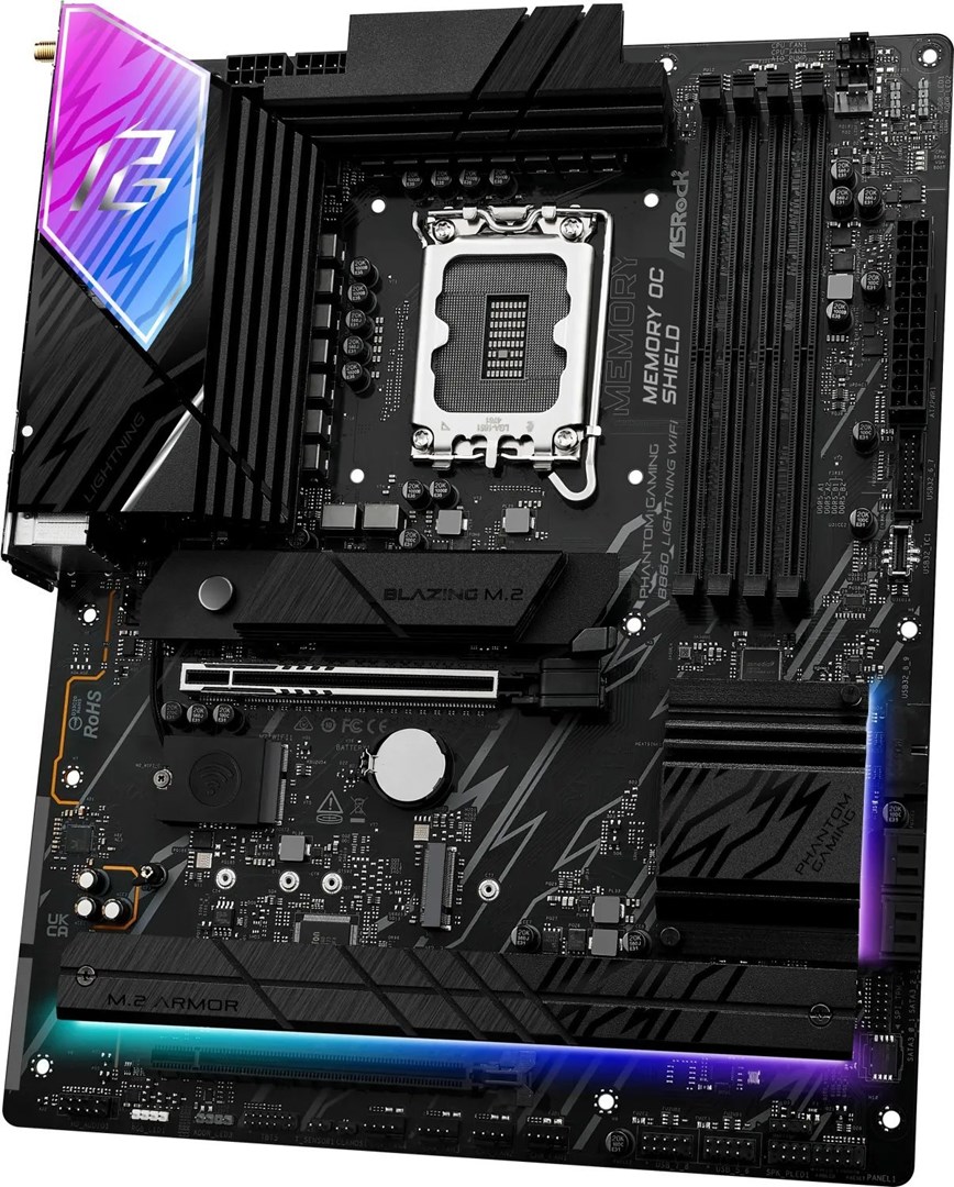 Motherboard - ASRock B860 Lightning WiFi Motherboard - ASRock B860 Lightning WiFi
