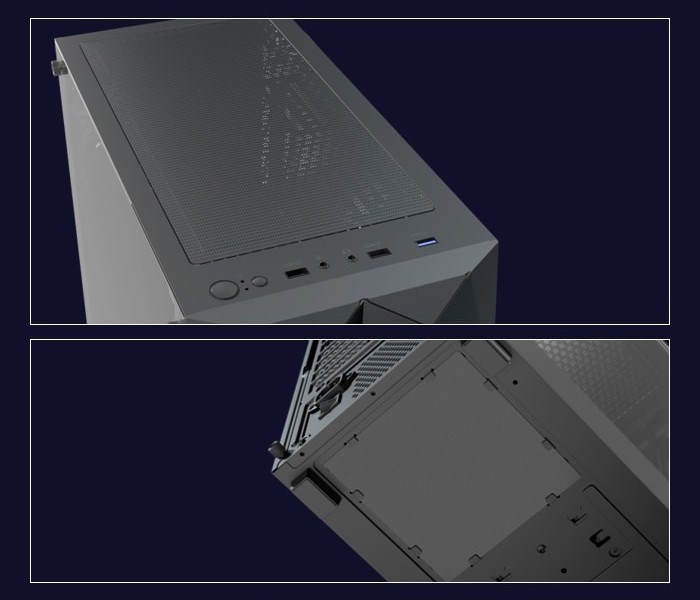 PC Case Aerocool PGS Volcan-G-BK-V1 PC Case Aerocool PGS Volcan-G-BK-V1