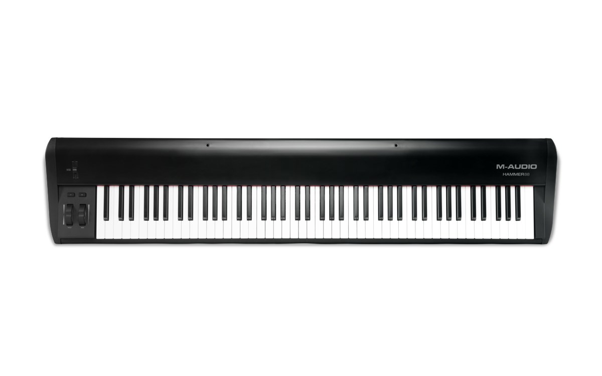 M-AUDIO Hammer 88 MIDI keyboard 88 keys USB Black, White M-AUDIO Hammer 88 MIDI keyboard 88 keys USB Black, White