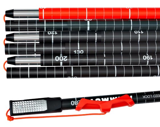 Mammut Carbon Probe 280 speed lock ski pole 2 pc(s) 2.8 m Black, Red Mammut Carbon Probe 280 speed lock ski pole 2 pc(s) 2.8 m Black, Red