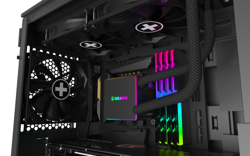 Xilence LiQuRizer RGB XC982 Processor Liquid cooling kit 12 cm Black Xilence LiQuRizer RGB XC982 Processor Liquid cooling kit 12 cm Black