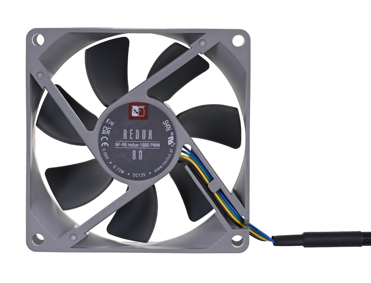 Noctua NF-R8 redux-1800 PWM Computer case Fan 8 cm Black, Grey Noctua NF-R8 redux-1800 PWM Computer case Fan 8 cm Black, Grey