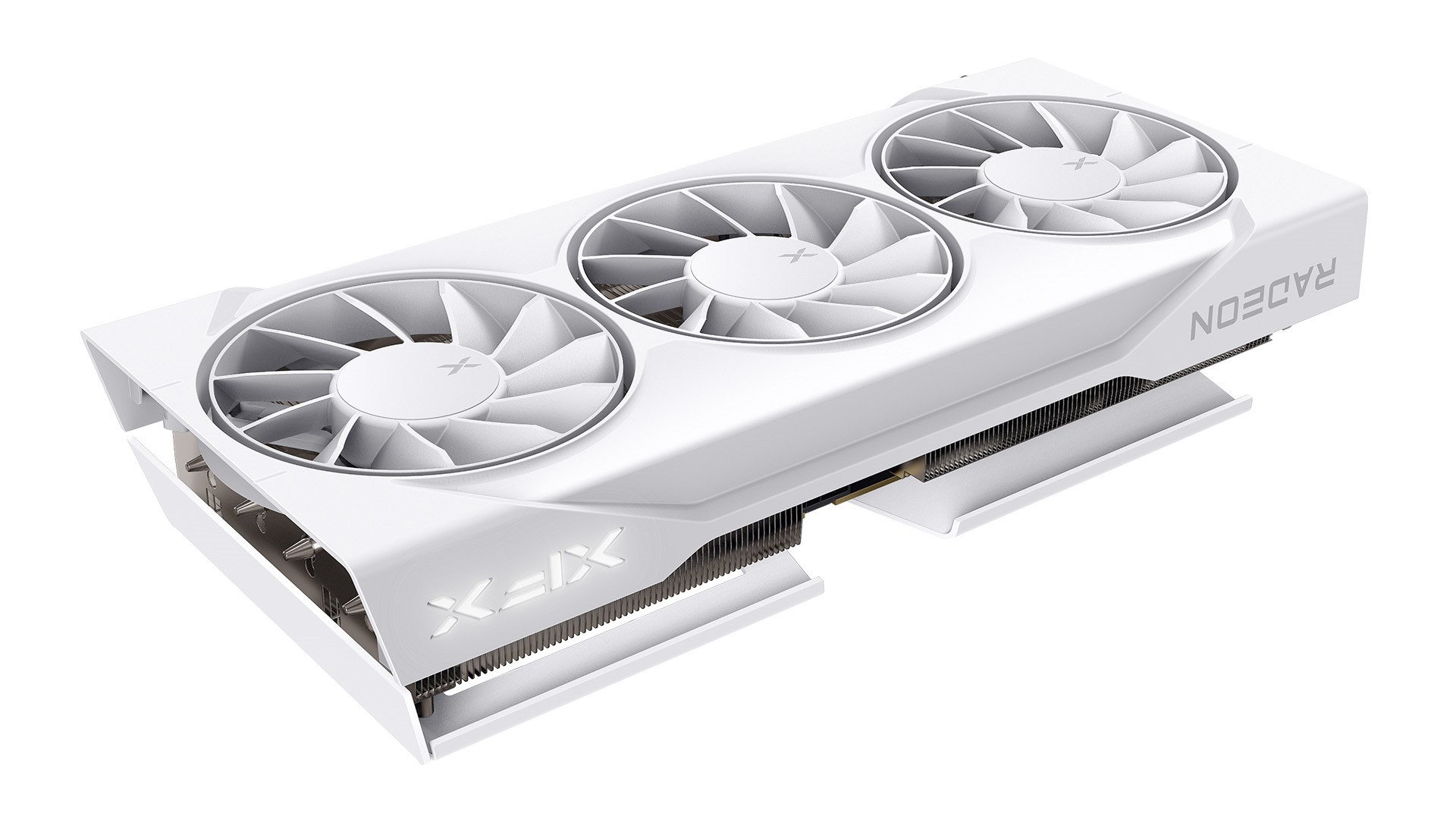 Graphics card. XFX SWIFT RX 9060XT OC White 3-FAN 16GB Graphics card. XFX SWIFT RX 9060XT OC White 3-FAN 16GB
