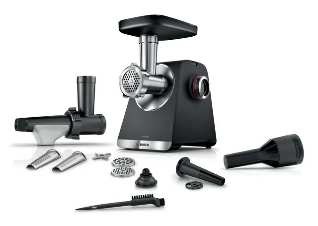 Bosch Serie 6 MFWS650B mincer 500 W Black, Silver Bosch Serie 6 MFWS650B mincer 500 W Black, Silver