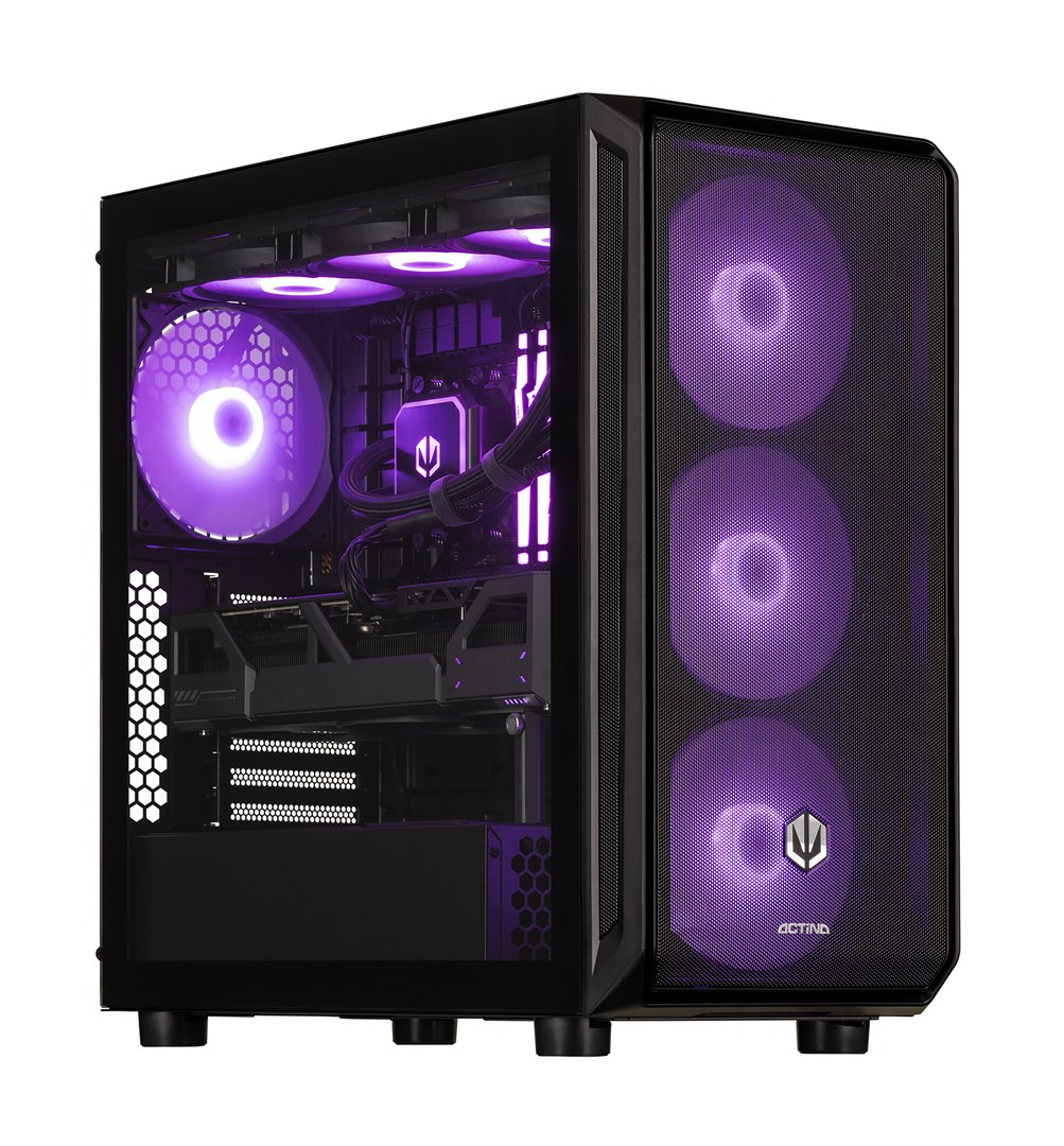 Actina 5901443414650 PC AMD Ryzen™ 9 9900X 32 GB DDR5-SDRAM 2 TB SSD AMD Radeon RX 9070 XT Midi Tower Black Actina 5901443414650 PC AMD Ryzen™ 9 9900X 32 GB DDR5-SDRAM 2 TB SSD AMD Radeon RX 9070 XT Midi Tower Black