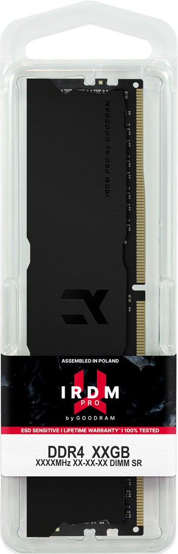 Goodram IRDM PRO memory module 32 GB 2 x 16 GB DDR4 3600 MHz Goodram IRDM PRO memory module 32 GB 2 x 16 GB DDR4 3600 MHz