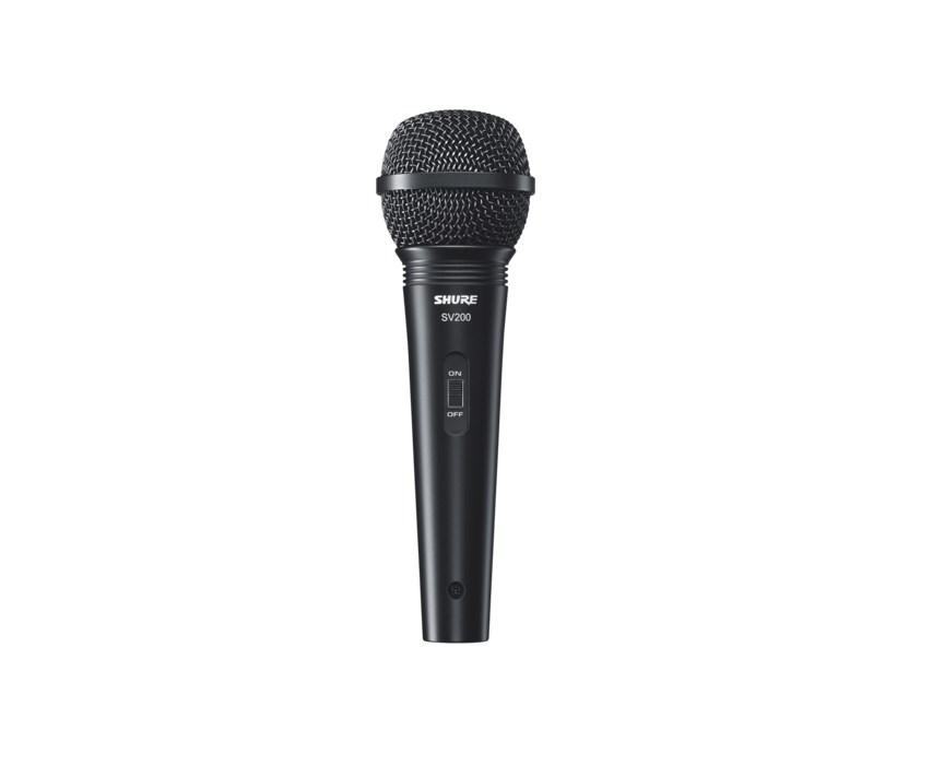 Shure SV200 microphone Black Karaoke microphone Shure SV200 microphone Black Karaoke microphone