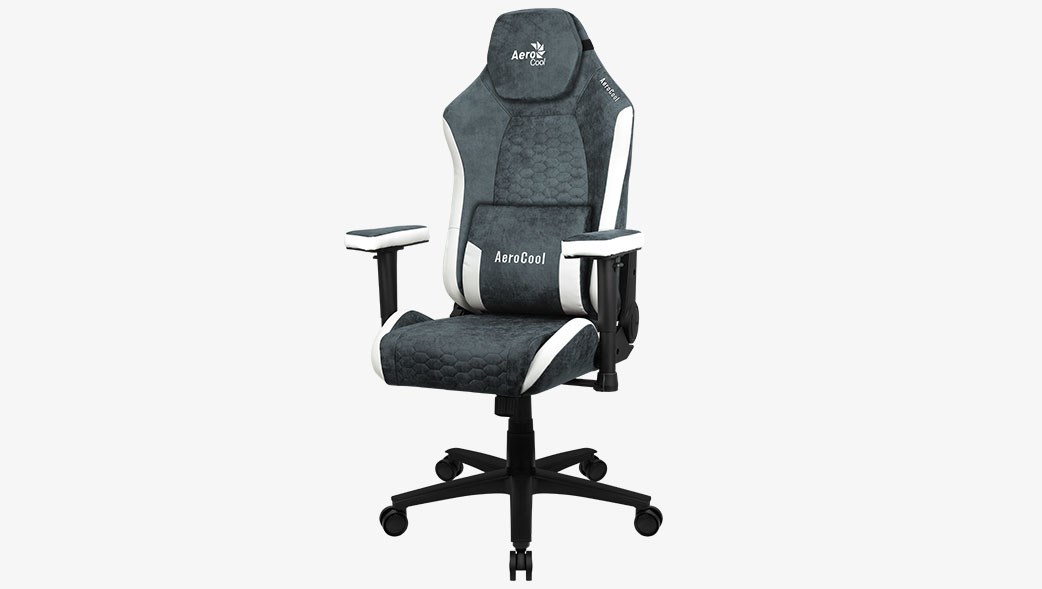 Aerocool Crown AeroSuede Universal gaming chair Padded seat Blue, Steel Aerocool Crown AeroSuede Universal gaming chair Padded seat Blue, Steel