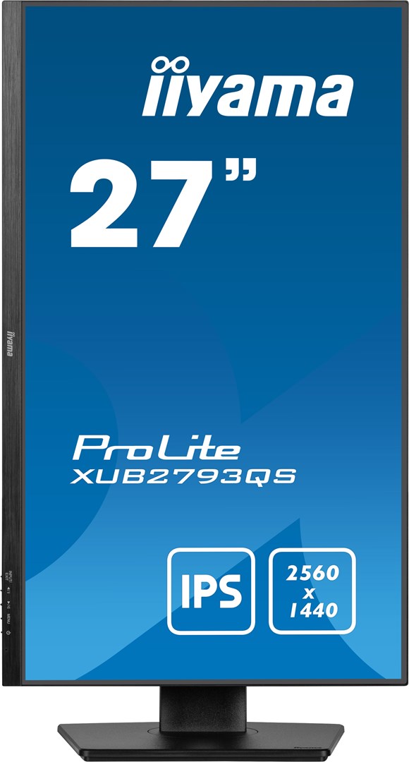 iiyama ProLite 27” QHD IPS technology panel with 150mm height adjustable stand and 100Hz refresh rate iiyama ProLite 27” QHD IPS technology panel with 150mm height adjustable stand and 100Hz refresh rate
