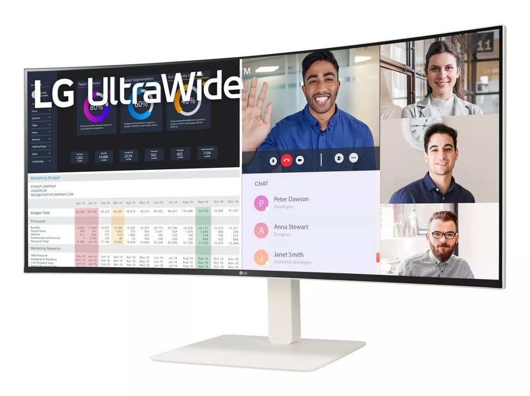 LG UltraWide 38WR85QC-W skarm - LED ba LG UltraWide 38WR85QC-W skarm - LED ba