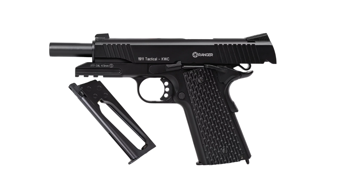 Air rifle Air rifle Ranger M1911 BB KWC Kal. 4,5 BBS Blow Back 17 Strz. Full Metal Co2 Air rifle Air rifle Ranger M1911 BB KWC Kal. 4,5 BBS Blow Back 17 Strz. Full Metal Co2