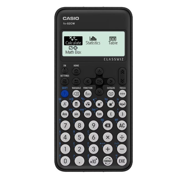 CASIO CALCULATOR SCIENTIFIC FX-82CW BOX CASIO CALCULATOR SCIENTIFIC FX-82CW BOX