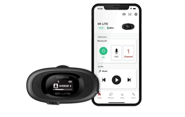Sena 5RLITE-01D Dual Motorcycle Intercom Bluetooth 5.1 700m Black Sena 5RLITE-01D Dual Motorcycle Intercom Bluetooth 5.1 700m Black