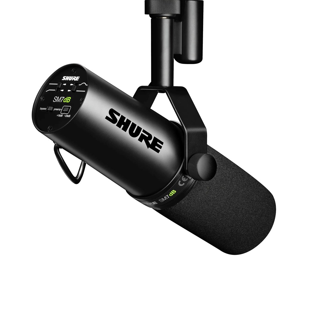 Shure SM7dB - dynamic vocal microphone with built-in preamplifier Shure SM7dB - dynamic vocal microphone with built-in preamplifier