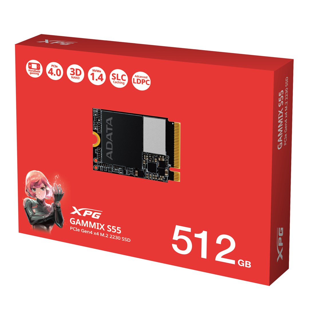 Dysk SSD Adata XPG GAMMIX S55 512GB M2230 Dysk SSD Adata XPG GAMMIX S55 512GB M2230