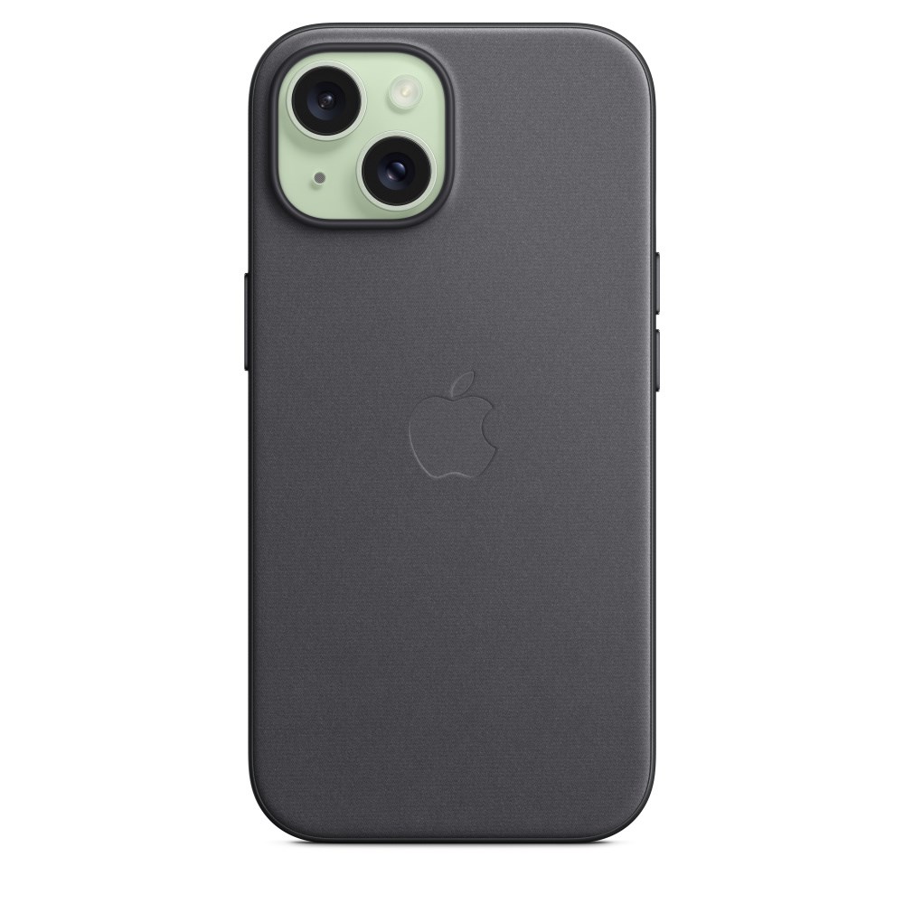 Apple FineWoven Case with MagSafe Black, for iPhone 15, MT393ZM/A Apple FineWoven Case with MagSafe Black, for iPhone 15, MT393ZM/A