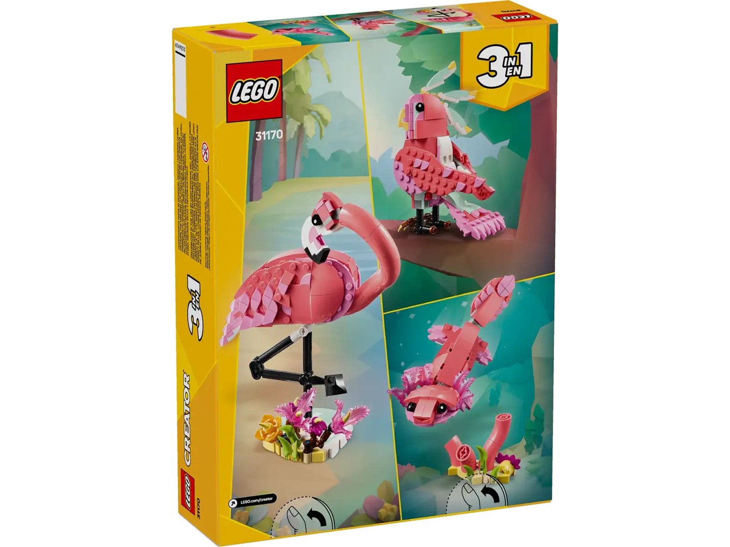 LEGO CREATOR 31170 Wild Animals Pink Flamingo LEGO CREATOR 31170 Wild Animals Pink Flamingo