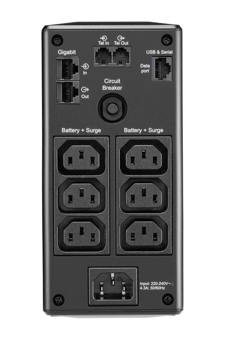APC Back-UPS PRO BR900MI - 6x C13 output, USB, 900VA APC Back-UPS PRO BR900MI - 6x C13 output, USB, 900VA