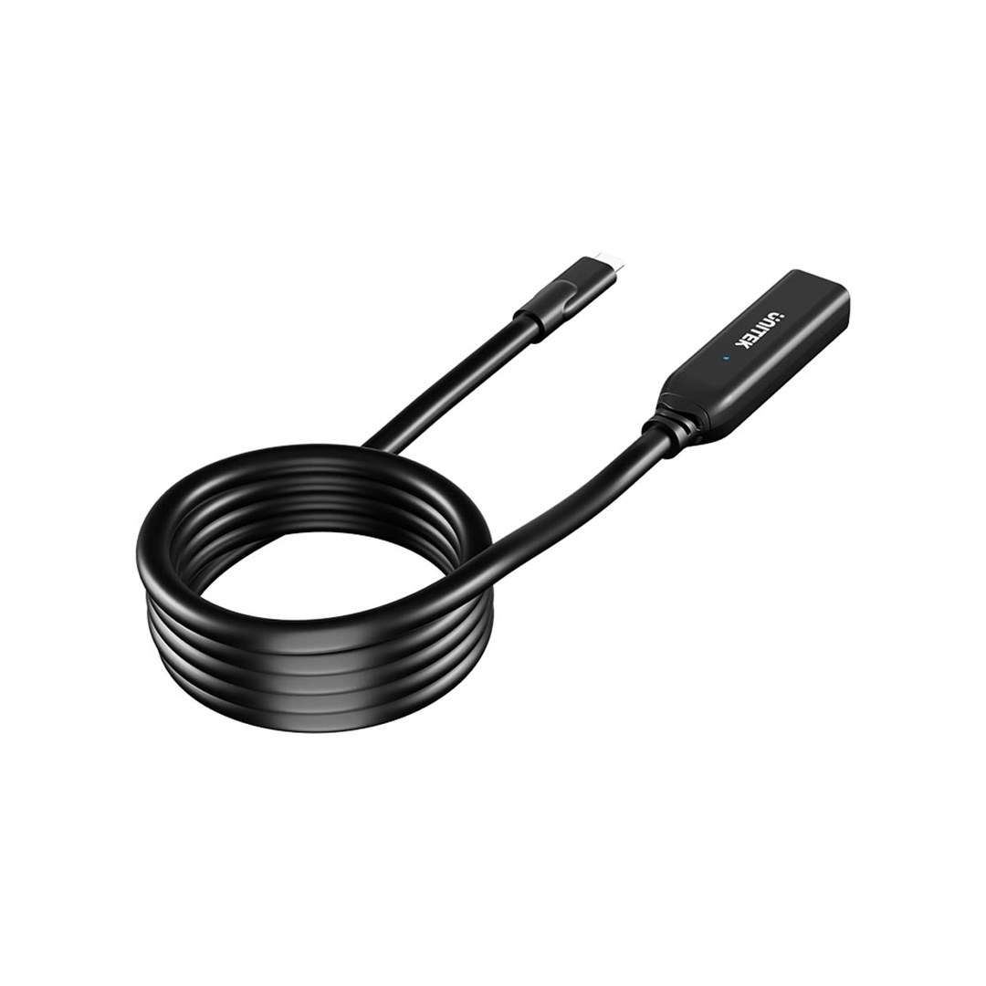 Cable - UNITEK U1335ABK01 USB-C - 2x USB-C, 5 m Cable - UNITEK U1335ABK01 USB-C - 2x USB-C, 5 m