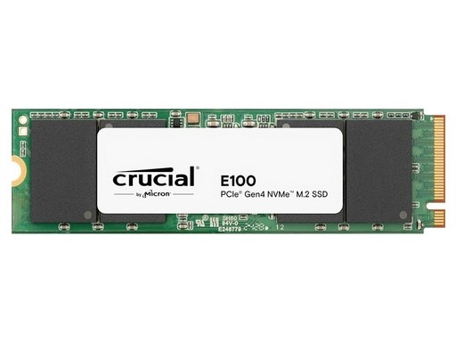Crucial E100 480 GB M.2 PCI Express 4.0 NVMe Crucial E100 480 GB M.2 PCI Express 4.0 NVMe