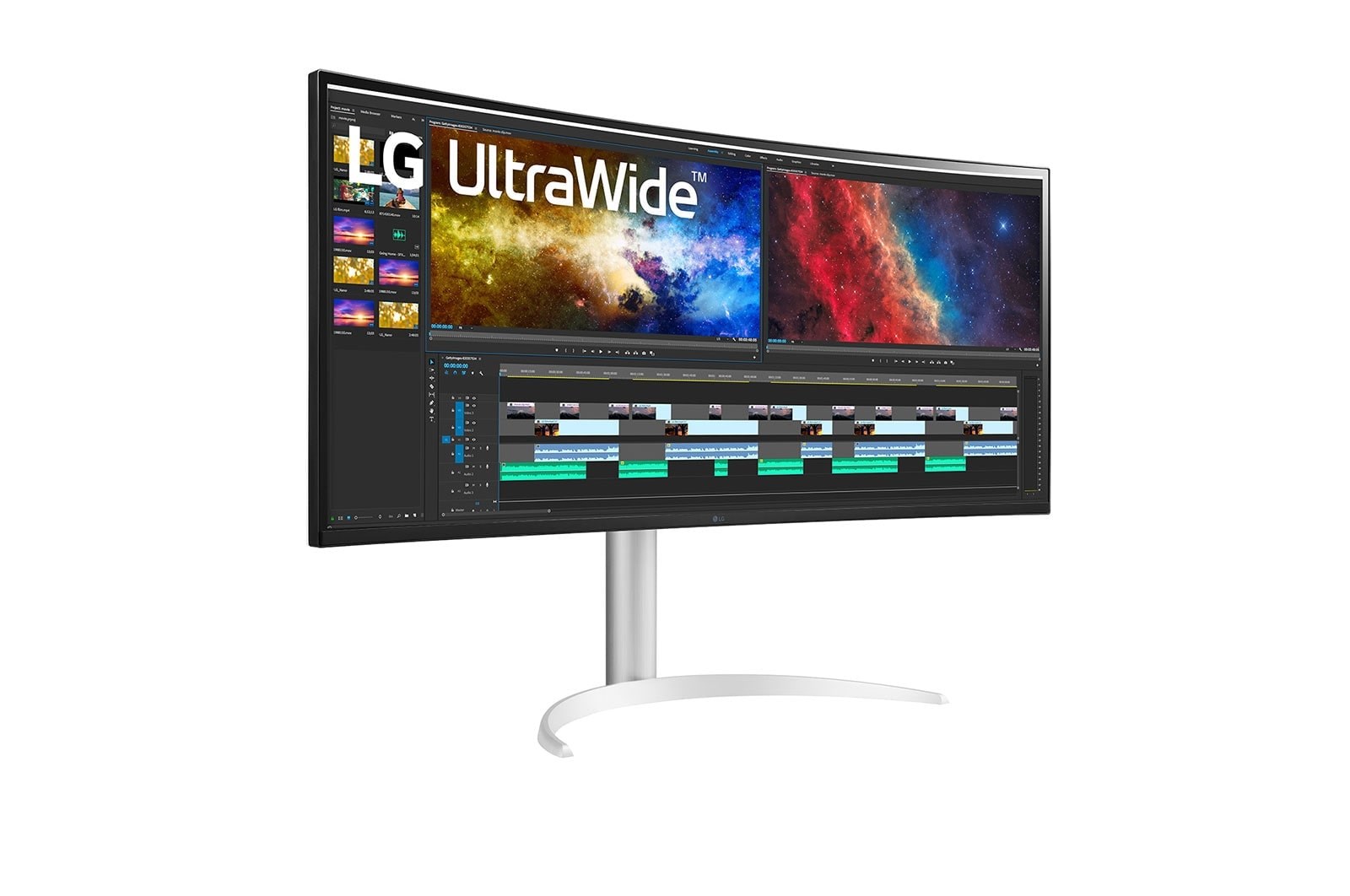 LG 38BQ85C-W computer monitor 95.2 cm (37.5") 3840 x 1600 pixels Quad HD+ White LG 38BQ85C-W computer monitor 95.2 cm (37.5") 3840 x 1600 pixels Quad HD+ White