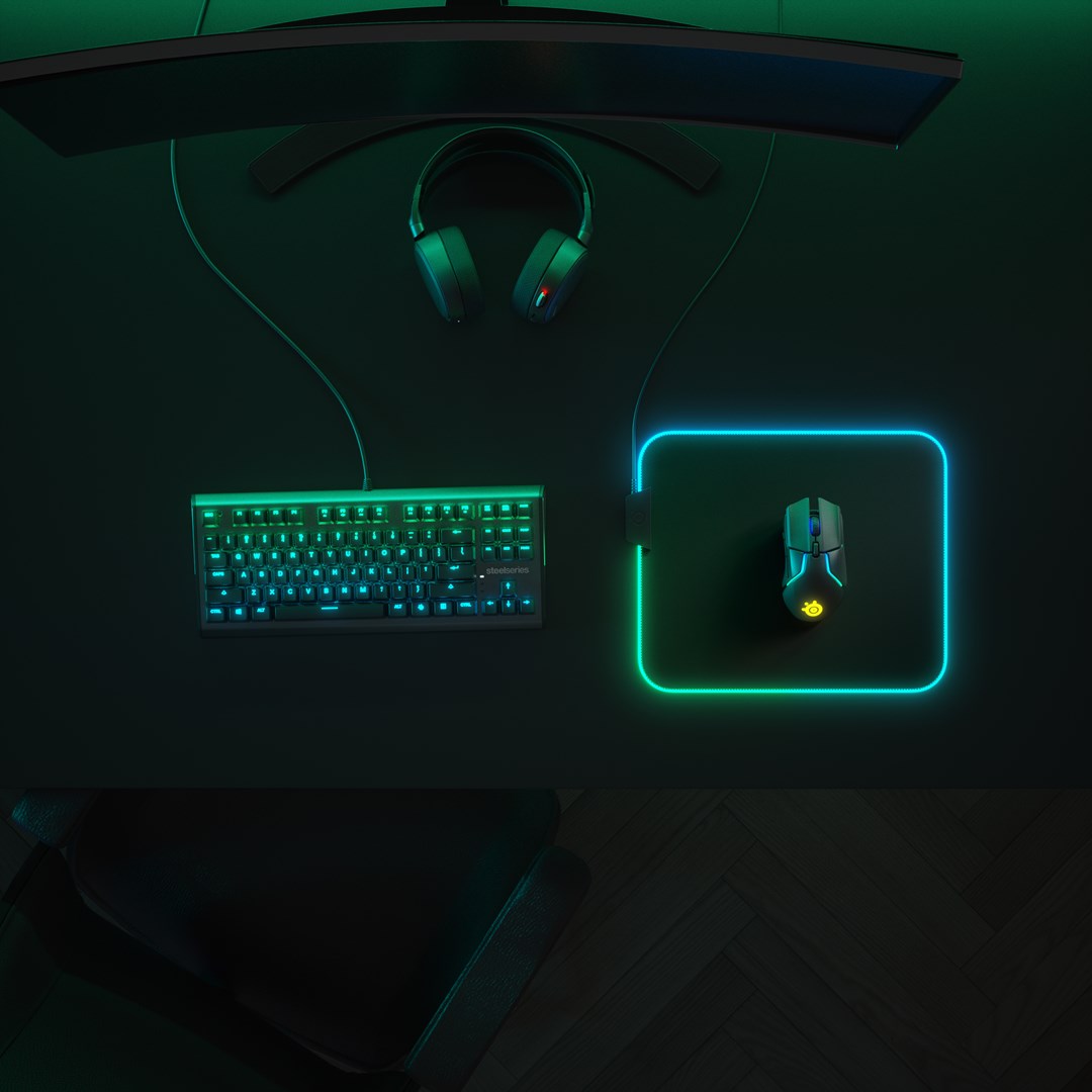 SteelSeries QcK Prism M - musematte me SteelSeries QcK Prism M - musematte me
