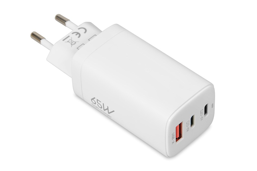 iBOX C-65 White, GaN 65W universal charger iBOX C-65 White, GaN 65W universal charger