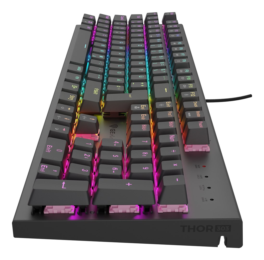 GENESIS NKG-2179 keyboard Gaming USB QWERTZ German Black GENESIS NKG-2179 keyboard Gaming USB QWERTZ German Black
