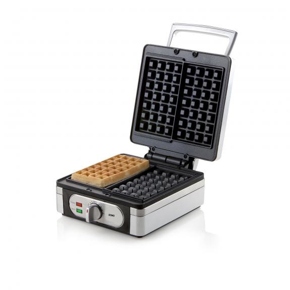 Domo DO 9047 W 2 waffle(s) 1400 W Silver Domo DO 9047 W 2 waffle(s) 1400 W Silver