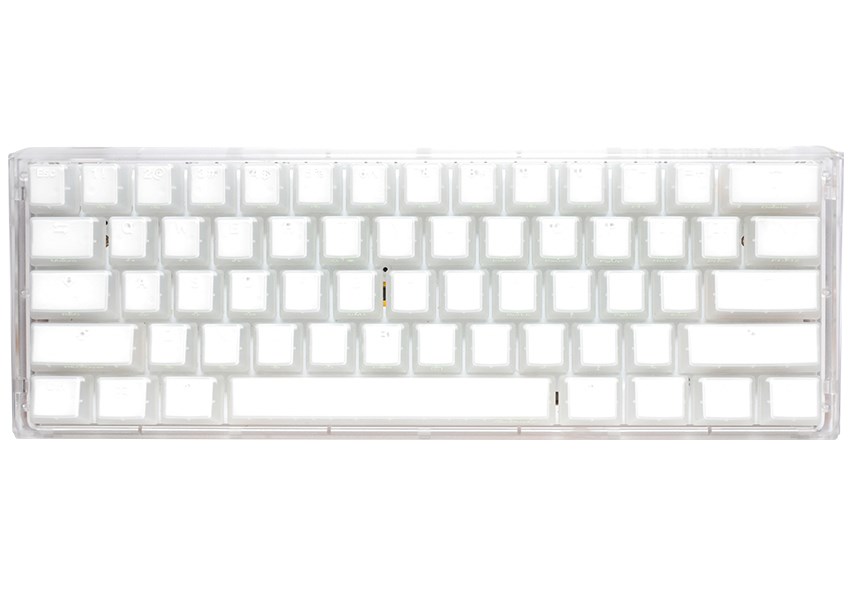 Ducky One 3 Aura White Mini Gaming Keyboard, RGB LED - MX-Silent-Red Ducky One 3 Aura White Mini Gaming Keyboard, RGB LED - MX-Silent-Red